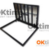 Vloerluik met aluminium deksel 75 x 125 cm, premium model