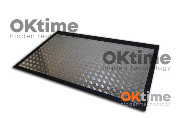 Vloerluik met aluminium deksel 95 x 205 cm, premium model
