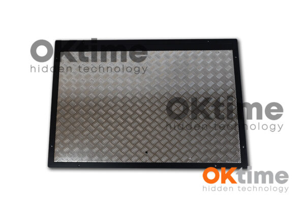 Vloerluik met aluminium deksel 75 x 125 cm, premium model