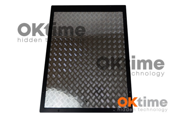 Steel Floor Hatch  115 x 65 cm with Aluminum Cover, Premium Model – Drive-on, Non-slip