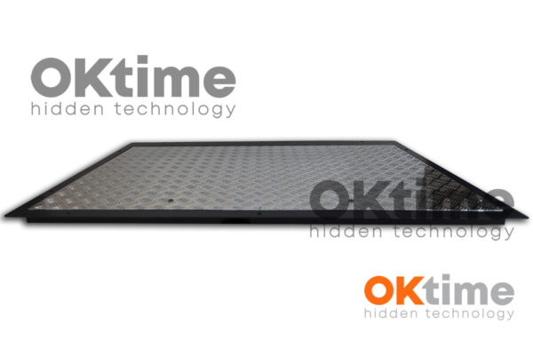 Vloerluik met aluminium deksel 95 x 205 cm, premium model