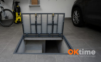 Tegelklaar toegangsluik 40x20cm, klik-klakopening
